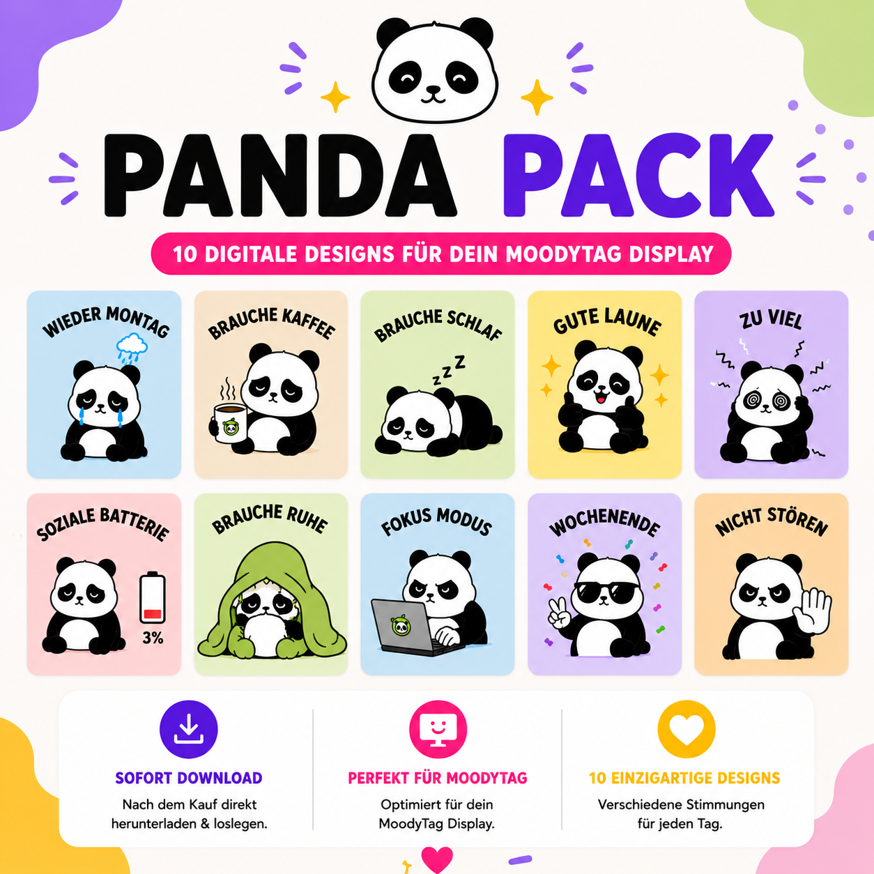 Panda Mood Pack