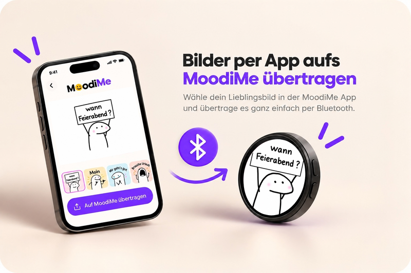 Auf MoodiMe übertragen